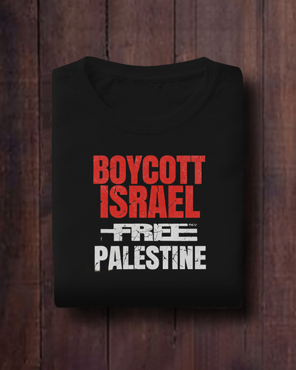 Boycott Israel, Free Palestine – Solidarity T-Shirt